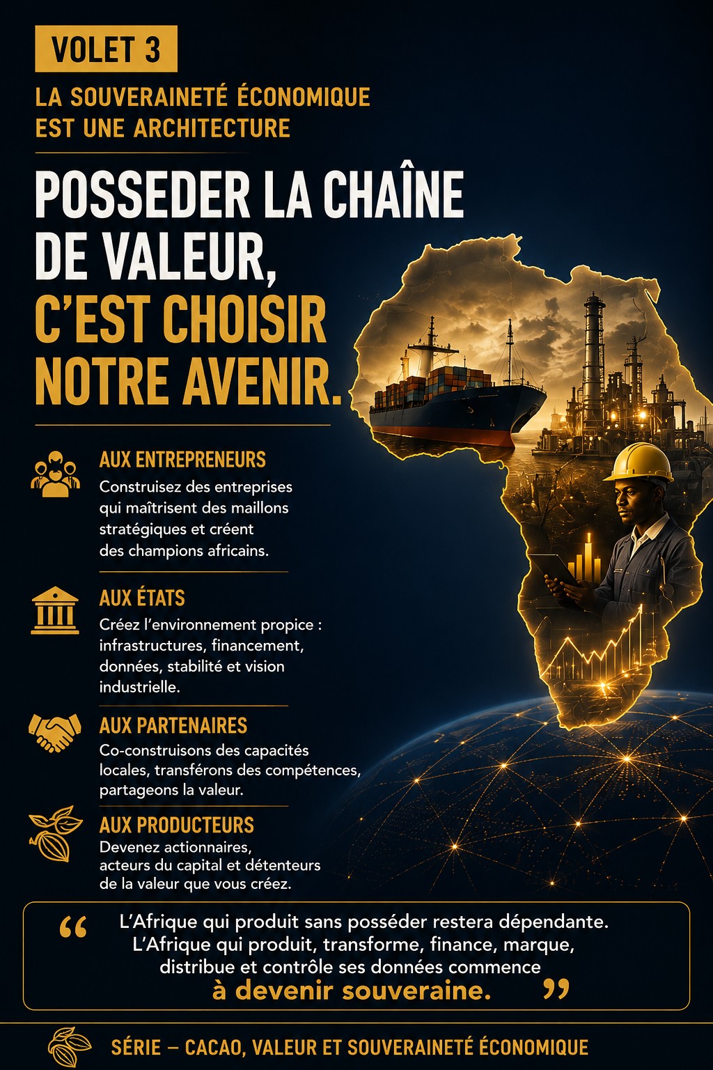 La souveraineté économique est une architecture