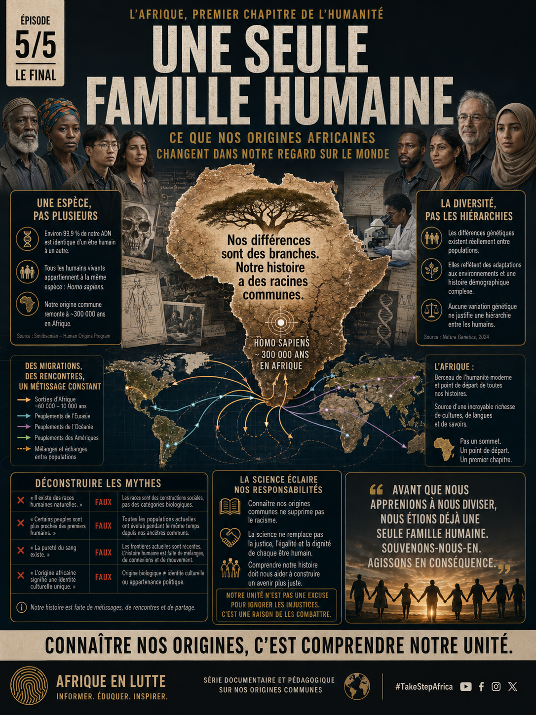 Une seule famille humaine